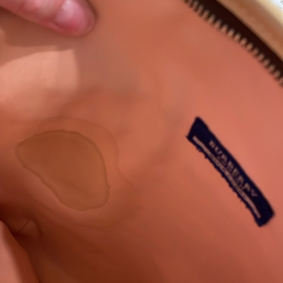 BURBERRY pink/red nova check shoulder bag - Picture 6 of 7